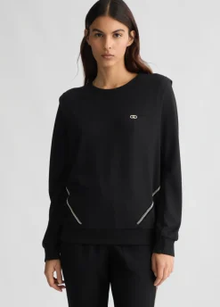 Liu Jo Sweat-shirt à col rond|Femme Sweat-Shirts|Vêtements De Sport