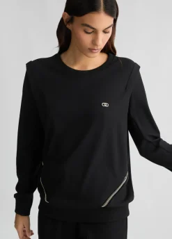 Liu Jo Sweat-shirt à col rond|Femme Sweat-Shirts|Vêtements De Sport