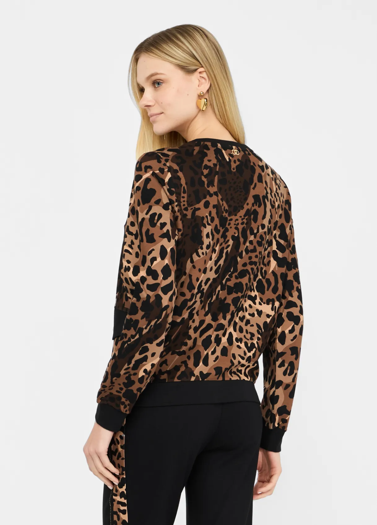 Liu Jo Sweat-shirt à imprimé animalier Better|Femme Vêtements De Sport