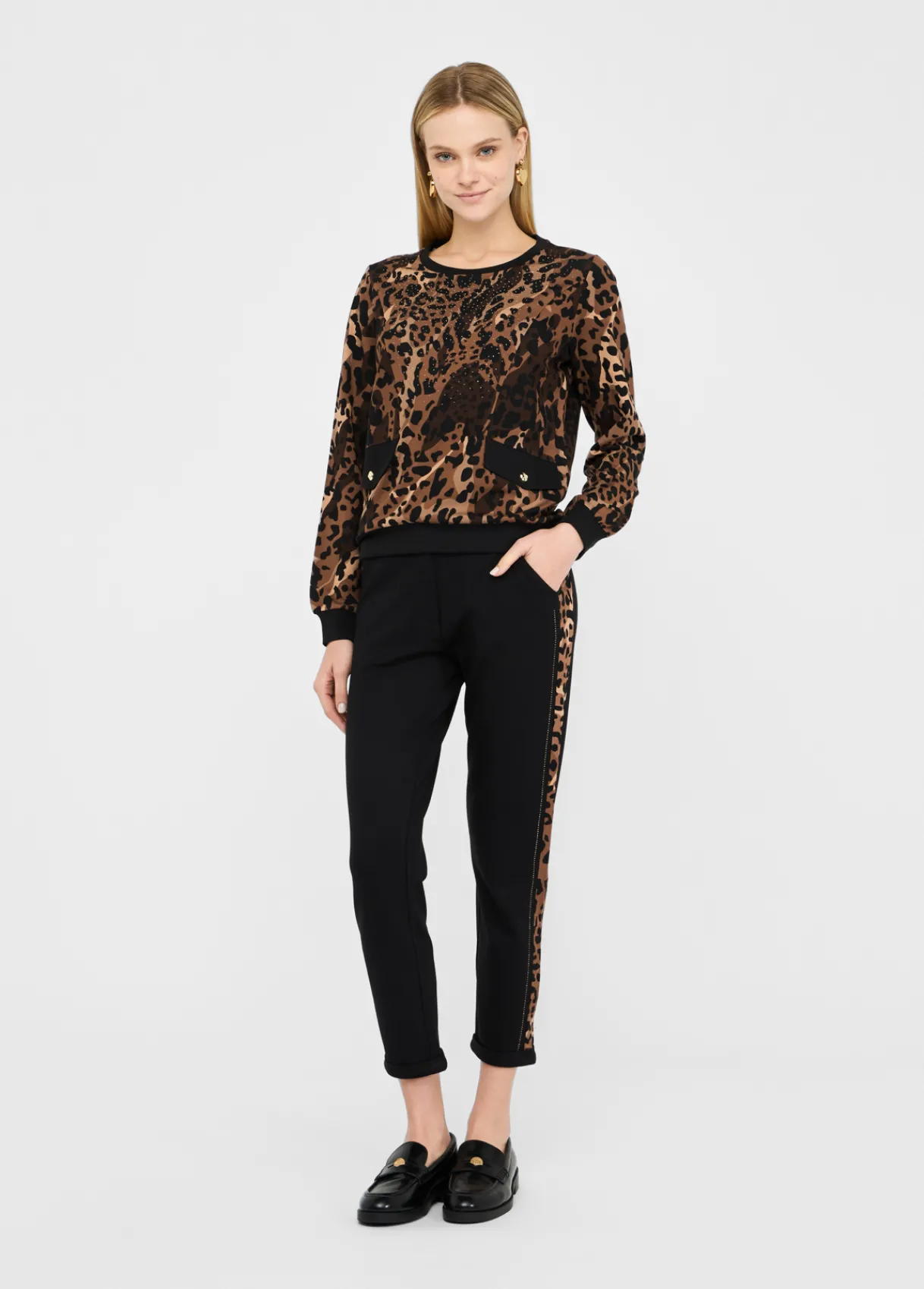 Liu Jo Sweat-shirt à imprimé animalier Better|Femme Vêtements De Sport
