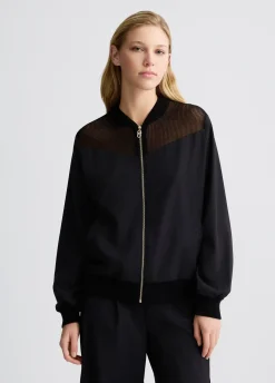 Liu Jo Sweat-shirt avec empiècements en résille|Femme Sweat-Shirts|Vêtements De Sport
