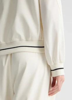 Liu Jo Sweat-shirt avec encolure en V|Femme Sweat-Shirts|Vêtements De Sport