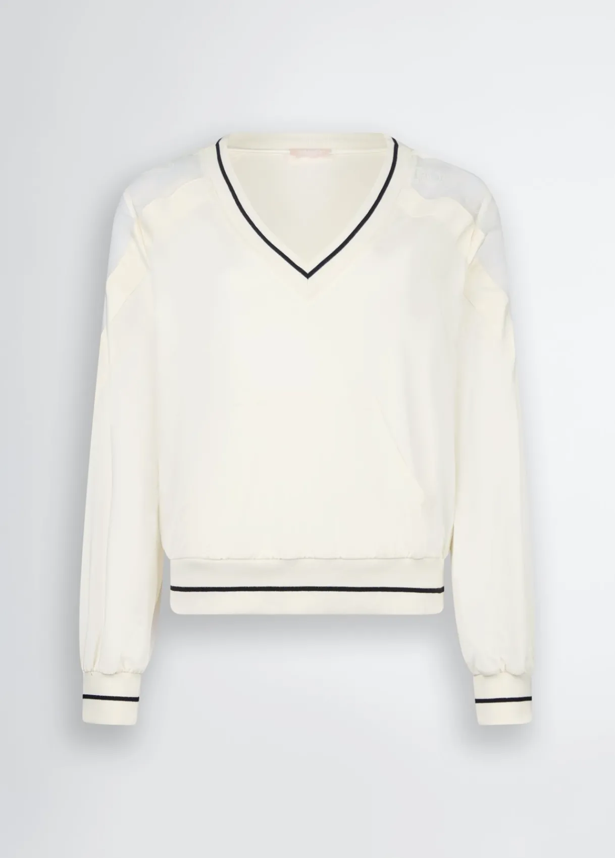 Liu Jo Sweat-shirt avec encolure en V|Femme Sweat-Shirts|Vêtements De Sport