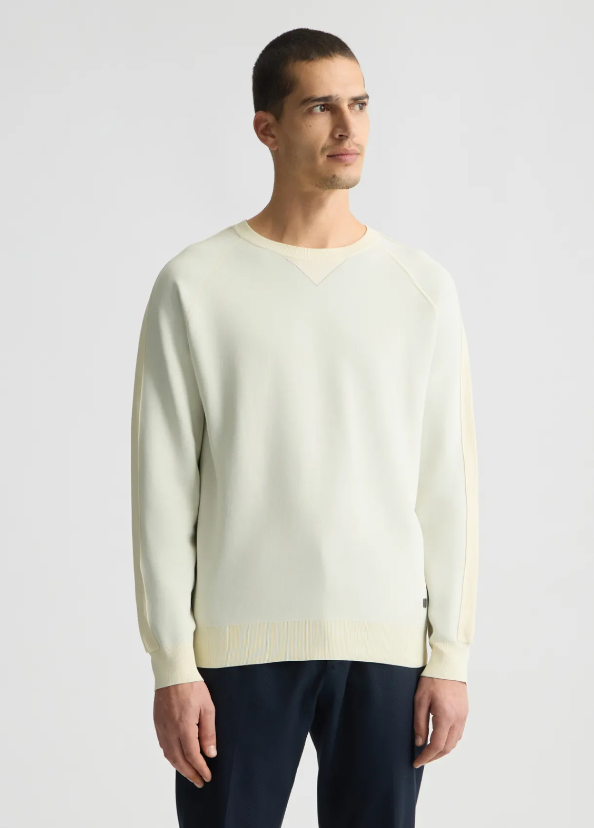 Liu Jo Sweat-shirt avec inserts en maille|Homme Pulls Et Sweaters