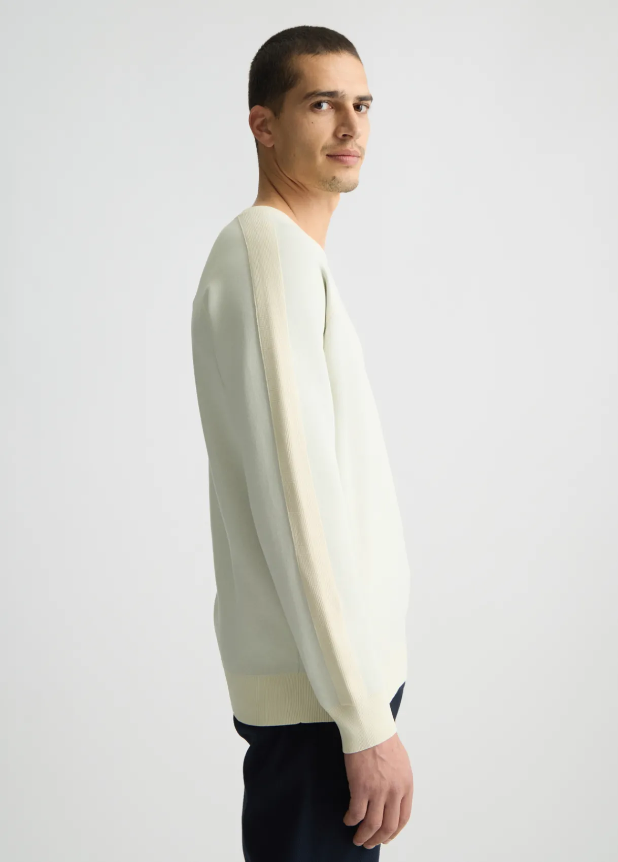 Liu Jo Sweat-shirt avec inserts en maille|Homme Pulls Et Sweaters