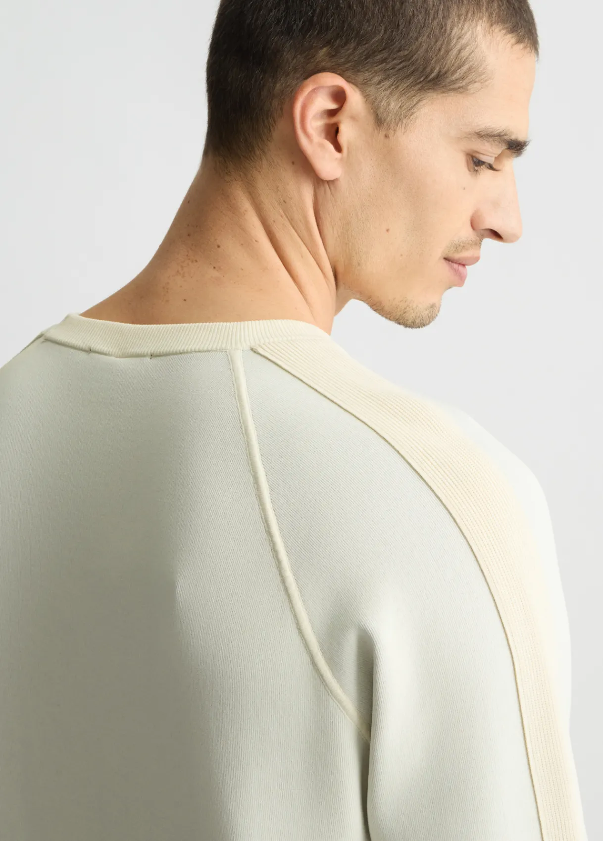 Liu Jo Sweat-shirt avec inserts en maille|Homme Pulls Et Sweaters