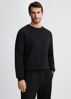 Liu Jo Sweat-shirt avec inserts en maille|Homme Pulls Et Sweaters