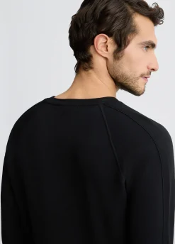 Liu Jo Sweat-shirt avec inserts en maille|Homme Pulls Et Sweaters