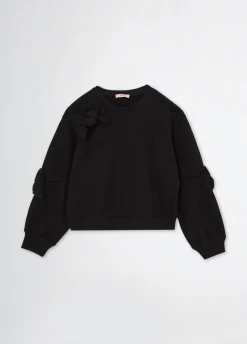 Liu Jo Sweat-shirt avec nœuds|Enfant Pull Et Sweatshirts