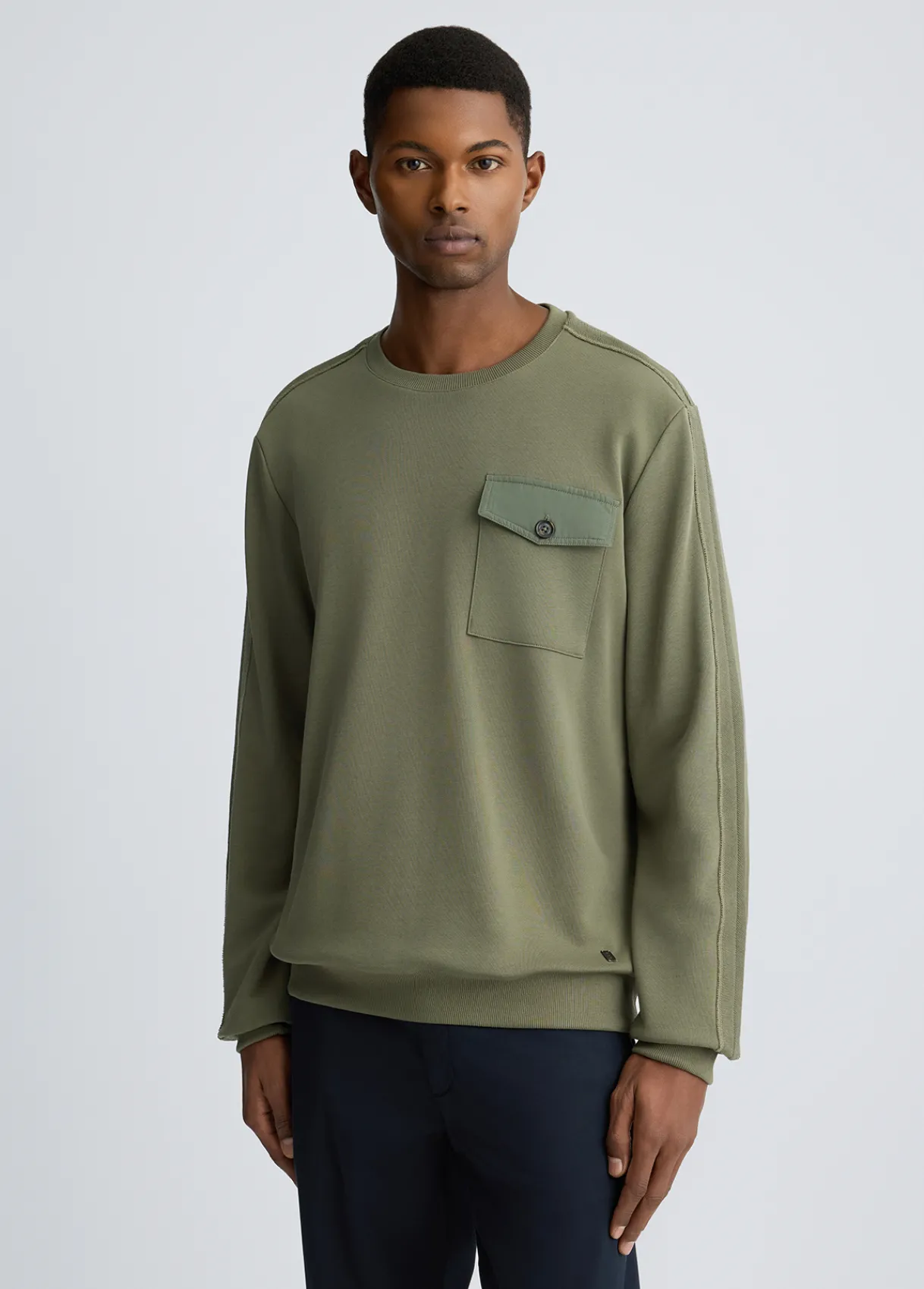 Liu Jo Sweat-shirt avec poche|Homme Pulls Et Sweaters