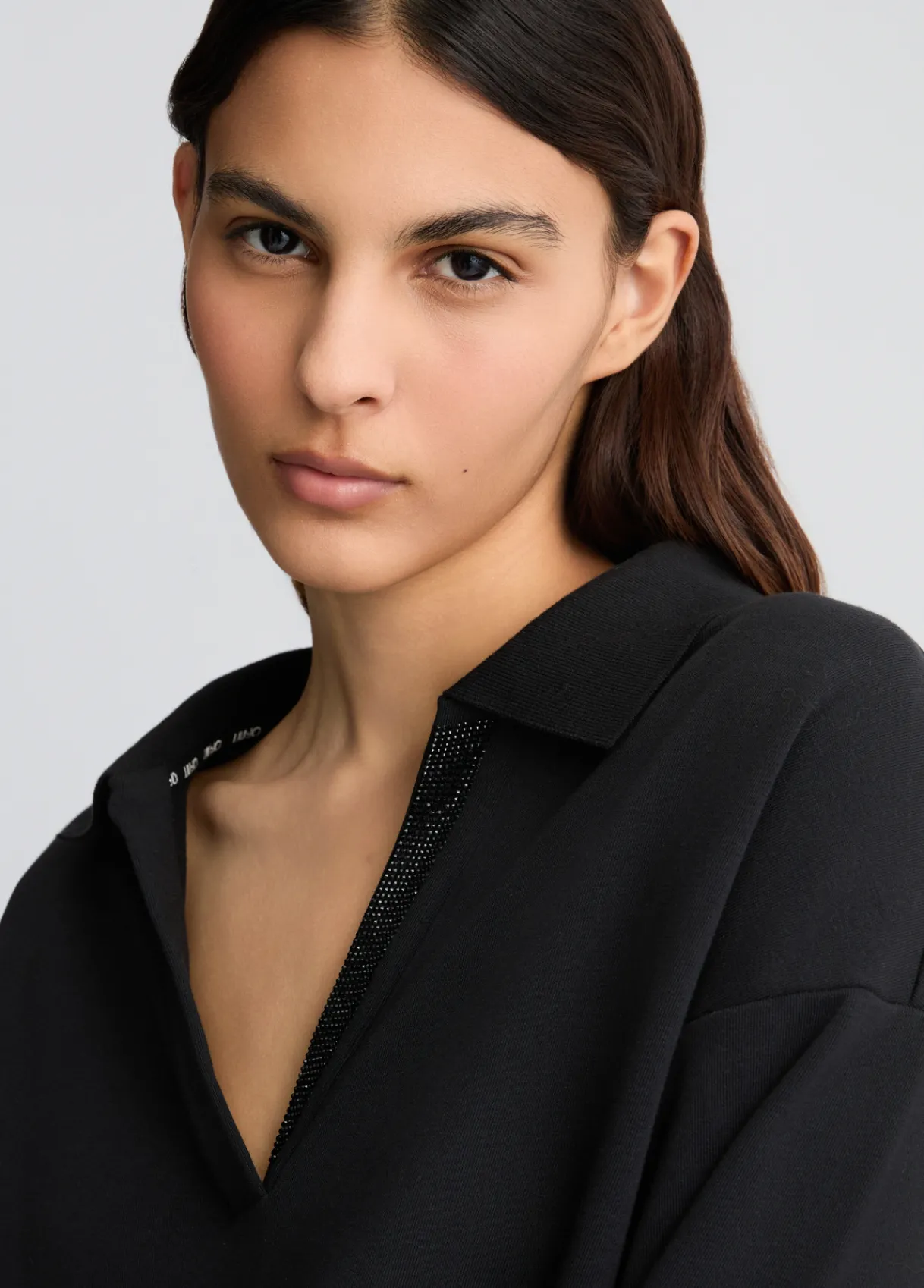 Liu Jo Sweat-shirt avec strass|Femme Sweat-Shirts|Vêtements De Sport