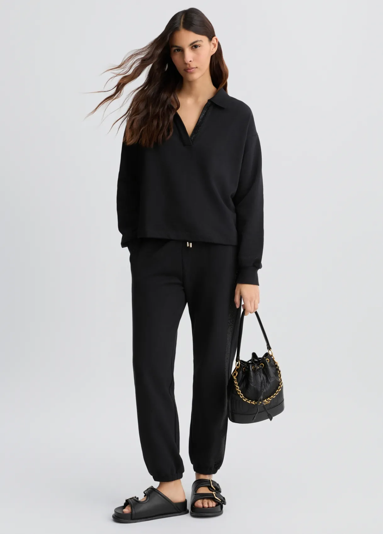 Liu Jo Sweat-shirt avec strass|Femme Sweat-Shirts|Vêtements De Sport
