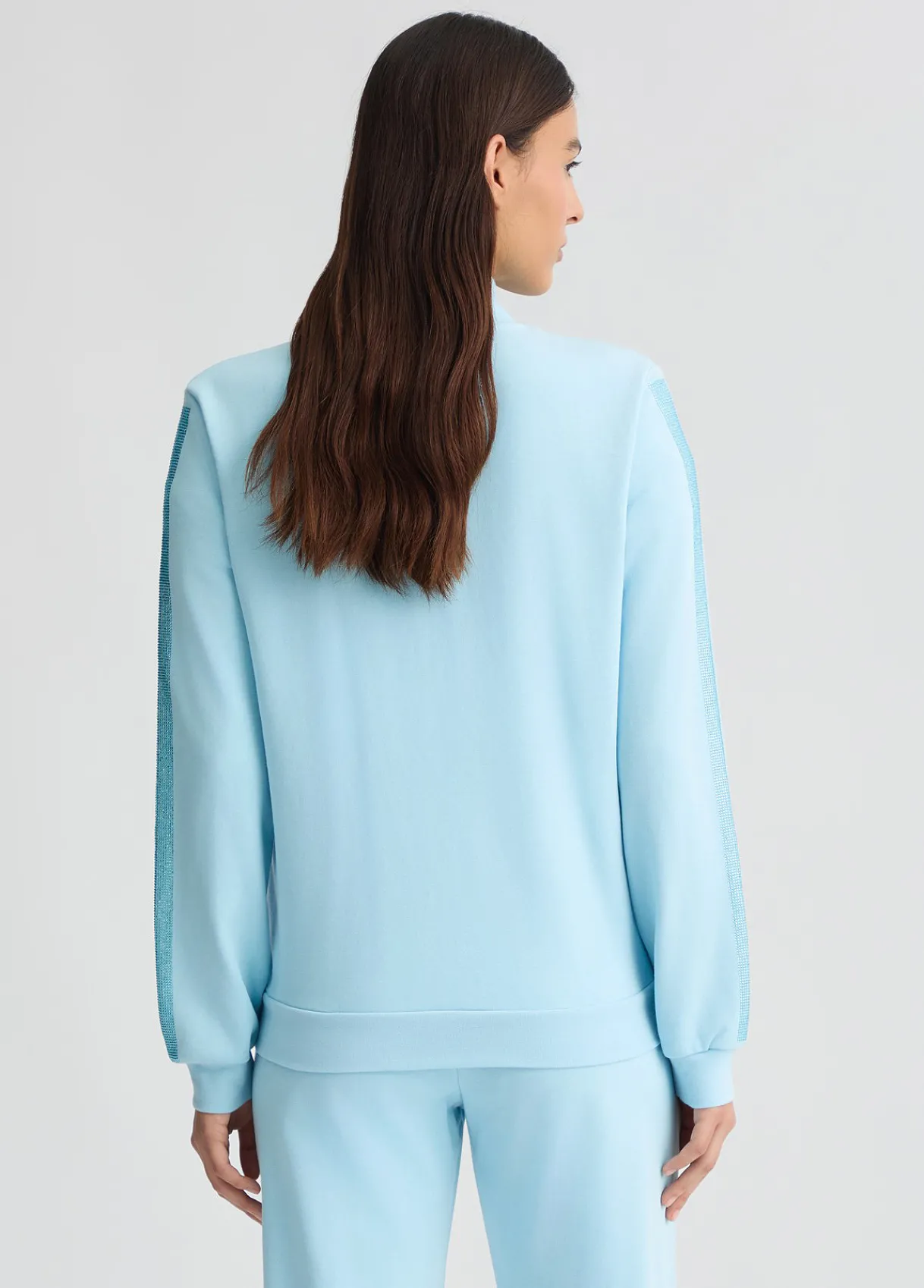 Liu Jo Sweat-shirt avec strass|Femme Sweat-Shirts|Vêtements De Sport