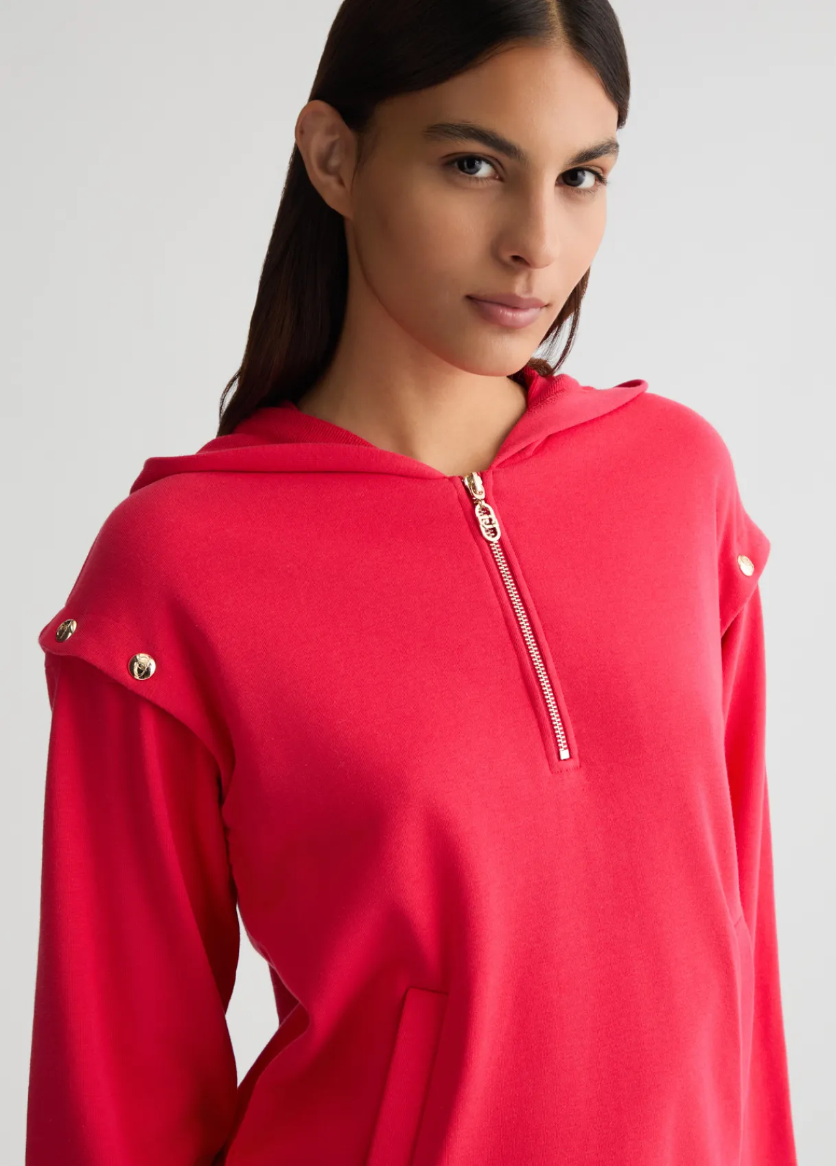 Liu Jo Sweat-shirt avec strass|Femme Sweat-Shirts|Vêtements De Sport