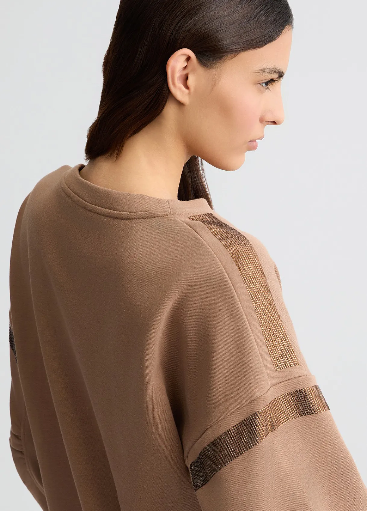 Liu Jo Sweat-shirt avec strass|Femme Sweat-Shirts|Vêtements De Sport