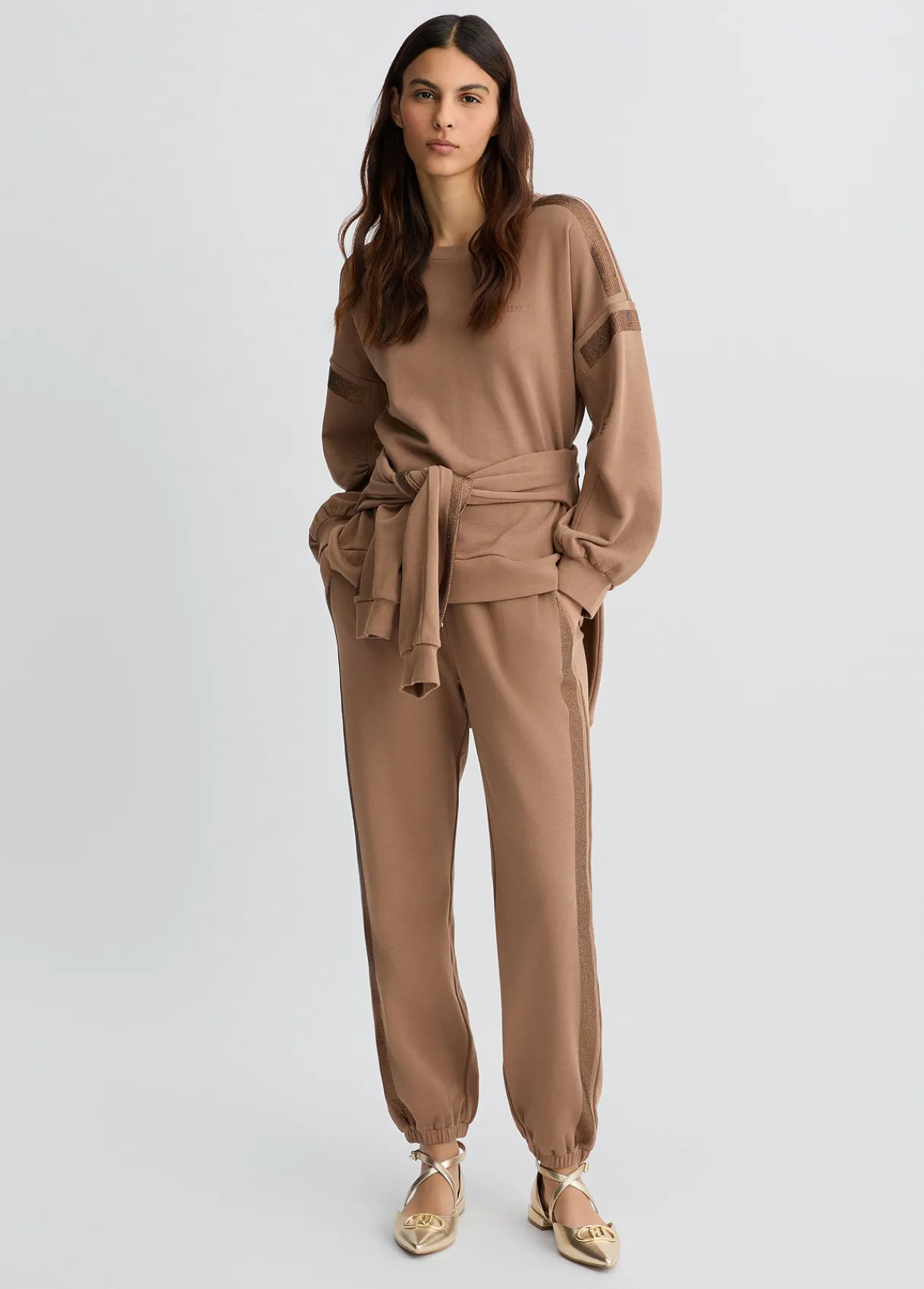 Liu Jo Sweat-shirt avec strass|Femme Sweat-Shirts|Vêtements De Sport