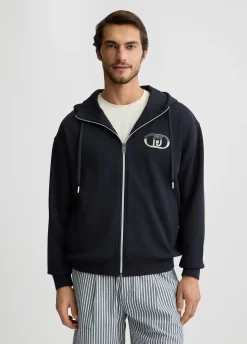 Liu Jo Sweat-shirt avec zip et capuche|Homme Sweat-Shirts