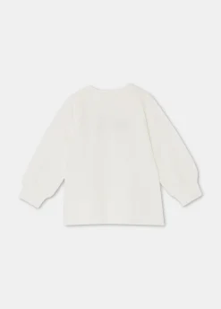 Liu Jo Sweat-shirt en coton avec broderie|Enfant Pull Et Sweatshirts