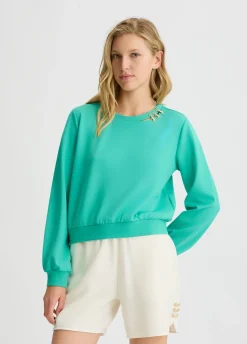 Liu Jo Sweat-shirt en néoprène|Femme Sweat-Shirts|Vêtements De Sport