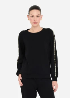 Liu Jo Sweat-shirt Better avec strass|Femme Sweat-Shirts|Vêtements De Sport