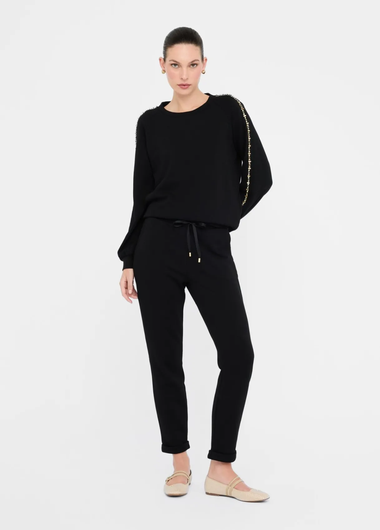 Liu Jo Sweat-shirt Better avec strass|Femme Sweat-Shirts|Vêtements De Sport