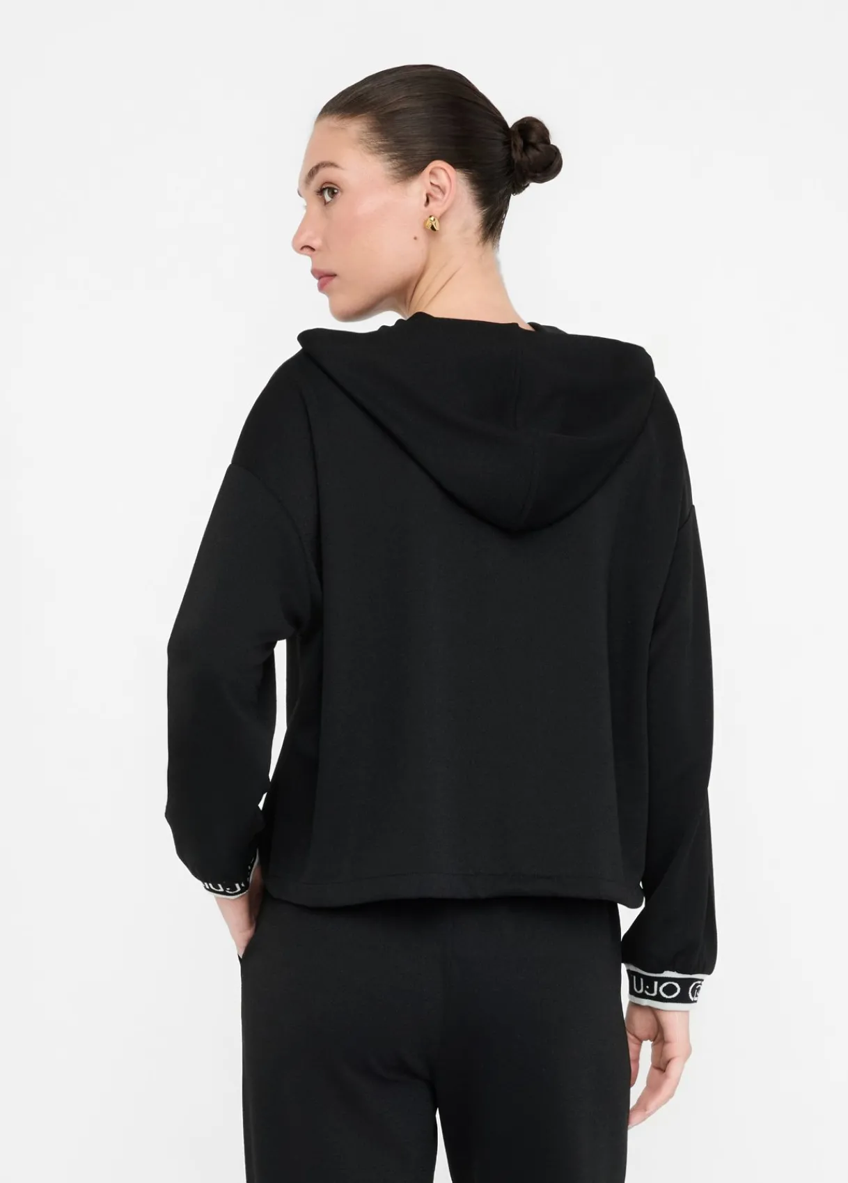 Liu Jo Sweat-shirt Lurex® à capuche|Femme Sweat-Shirts|Vêtements De Sport