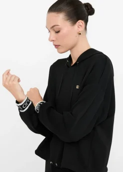 Liu Jo Sweat-shirt Lurex® à capuche|Femme Sweat-Shirts|Vêtements De Sport