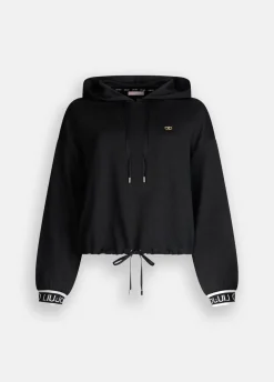 Liu Jo Sweat-shirt Lurex® à capuche|Femme Sweat-Shirts|Vêtements De Sport
