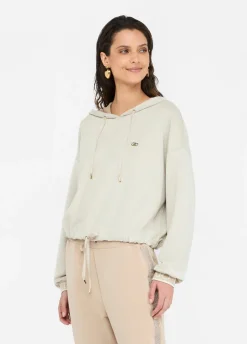 Liu Jo Sweat-shirt Lurex® à capuche|Femme Sweat-Shirts|Vêtements De Sport