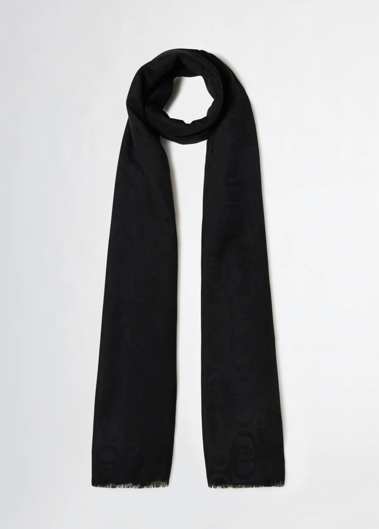 Liu Jo Étole à monogramme jacquard|Femme Écharpes Et Foulards