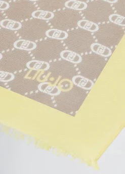Liu Jo Étole avec logo|Femme Écharpes Et Foulards