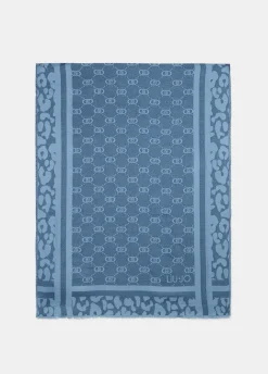 Liu Jo Étole avec logo|Femme Écharpes Et Foulards