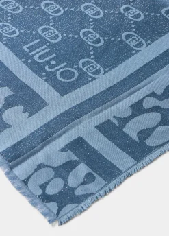 Liu Jo Étole avec logo|Femme Écharpes Et Foulards