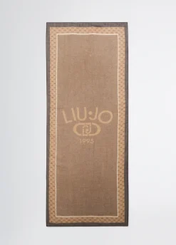 Liu Jo Étole avec logo|Homme Echarpes Et Chapeaux