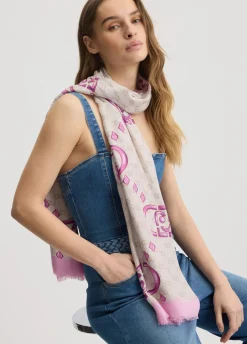 Liu Jo Étole avec logo|Femme Écharpes Et Foulards