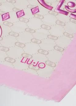 Liu Jo Étole avec logo|Femme Écharpes Et Foulards