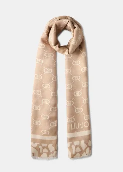 Liu Jo Étole avec logo|Femme Écharpes Et Foulards