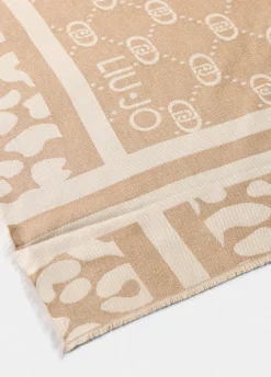 Liu Jo Étole avec logo|Femme Écharpes Et Foulards