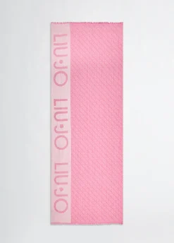 Liu Jo Étole avec logo jacquard|Femme Écharpes Et Foulards