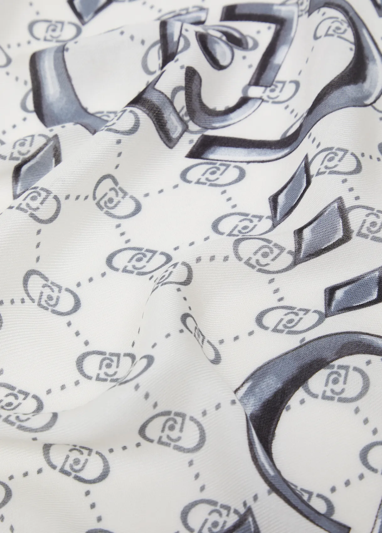 Liu Jo Étole avec logo monogramme|Femme Écharpes Et Foulards