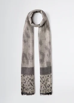 Liu Jo Étole en Lurex® avec motif animalier|Femme Écharpes Et Foulards