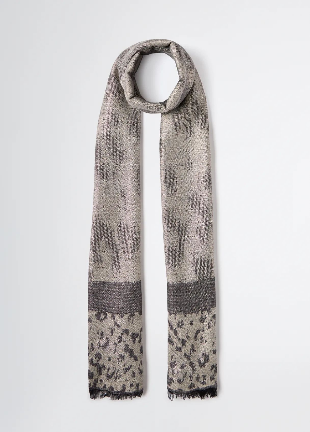 Liu Jo Étole en Lurex® avec motif animalier|Femme Écharpes Et Foulards