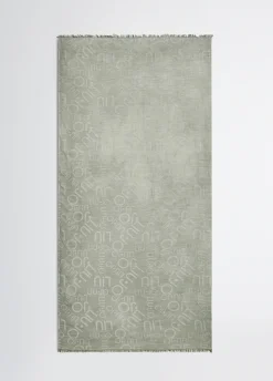 Liu Jo Étole jacquard avec logo|Homme Echarpes Et Chapeaux