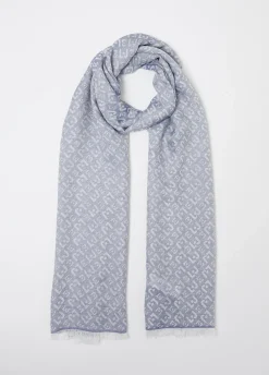 Liu Jo Étole jacquard avec logo|Femme Écharpes Et Foulards