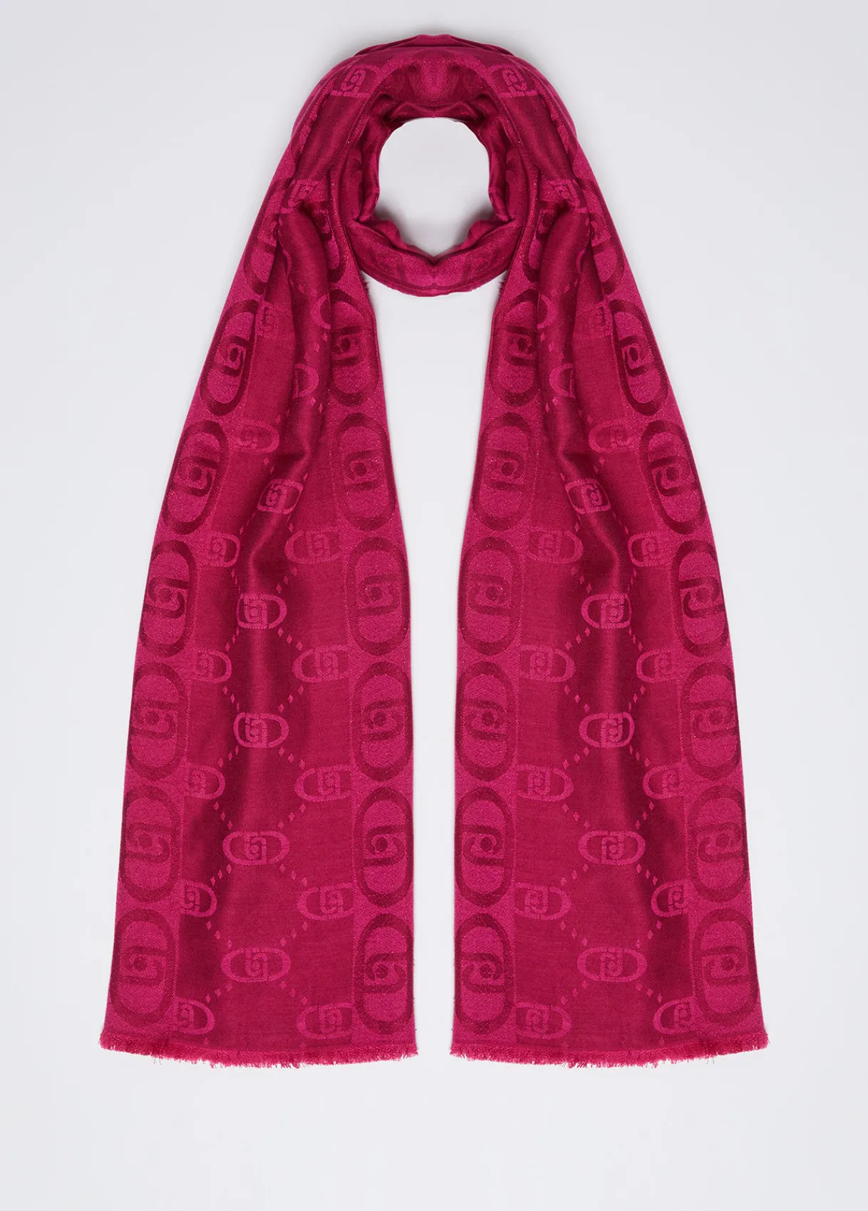 Liu Jo Étole jacquard avec logo|Femme Écharpes Et Foulards