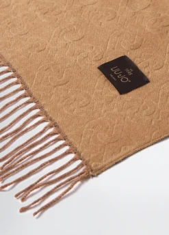 Liu Jo Étole jacquard avec logo|Homme Echarpes Et Chapeaux