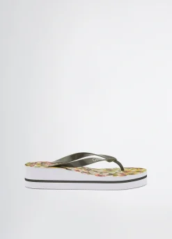 Liu Jo Tongs avec imprimé|Femme Mocassins