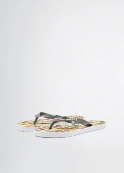 Liu Jo Tongs avec imprimé à fleurs|Femme Mocassins|Mode Plage