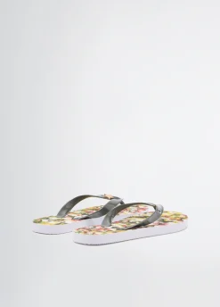 Liu Jo Tongs avec imprimé à fleurs|Femme Mocassins|Mode Plage