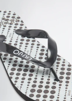 Liu Jo Tongs avec imprimé à pois|Femme Mocassins|Mode Plage